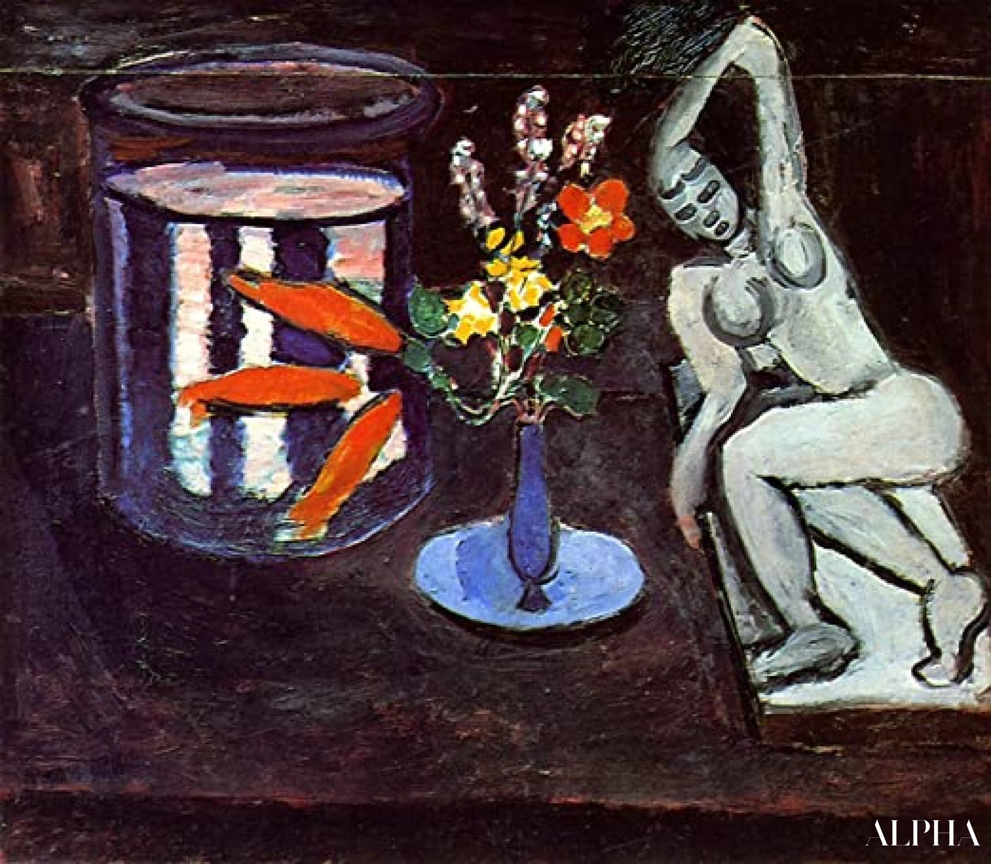 Poisson rouge de Matisse - Reproductions de tableaux et peintures haut de gamme