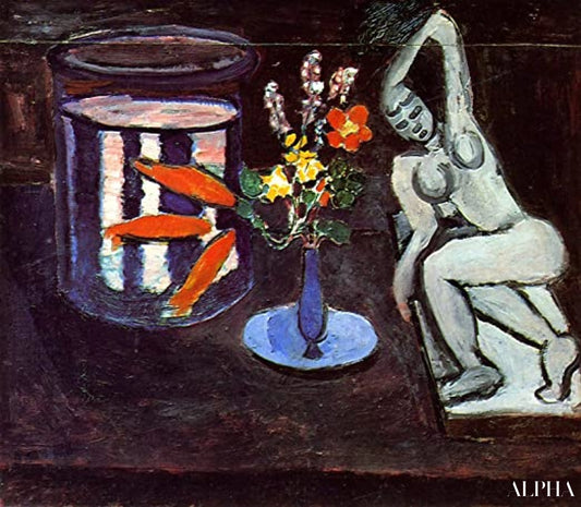 Poisson rouge de Matisse - Reproductions de tableaux et peintures haut de gamme