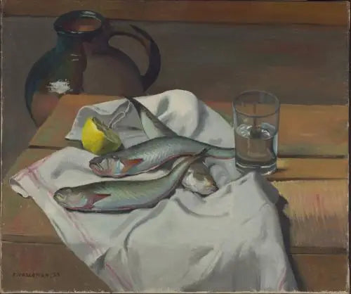 Poissons et citron - Félix Vallotton - Alpha Reproduction