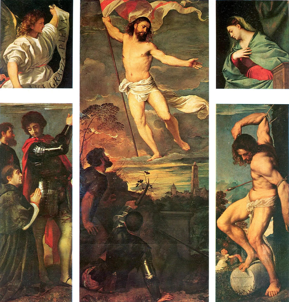 Polyptyque Averoldi - Titian image 1 reproduction d’œuvre d’art à l’huile