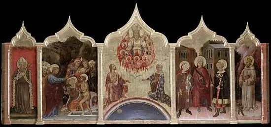 Polyptyque de l'Intercession - Gentile da Fabriano