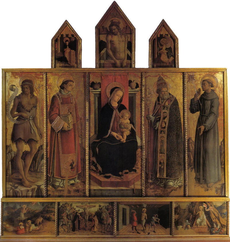 Polyptyque de Massa Fermana - Carlo Crivelli