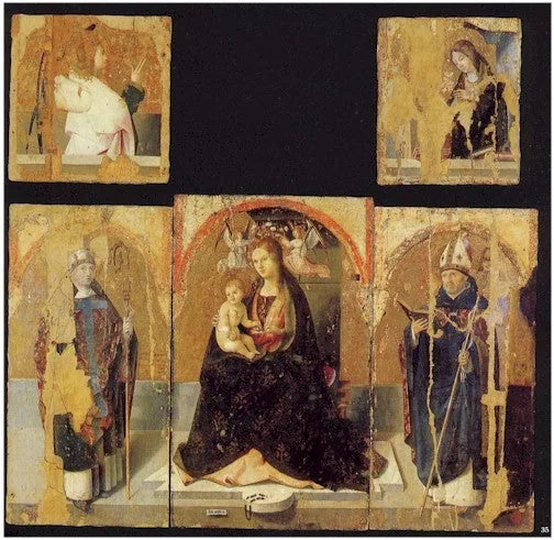 Polyptyque of Saint Gregory - Antonello da Messina