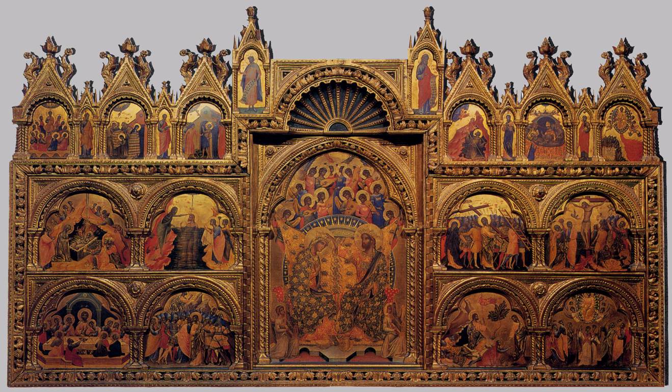 Polyptyque de Santa Chiara - Paolo Veneziano - Alpha Reproduction