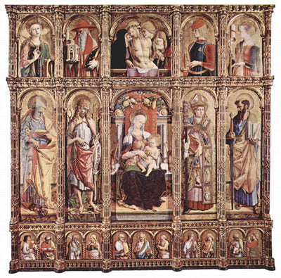 Polyptyque de Sant’Emidio - Carlo Crivelli - Alpha Reproduction