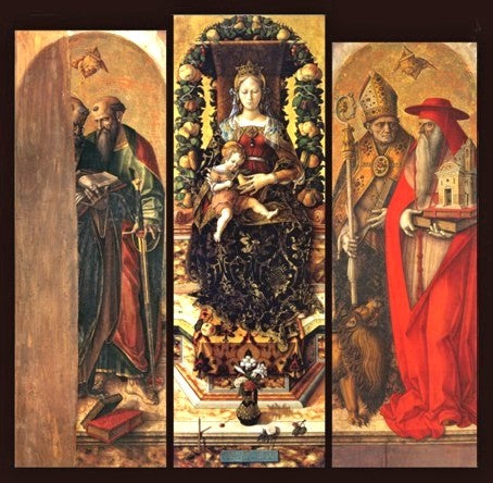 Polyptyque of the Camerino Cathedral - Carlo Crivelli