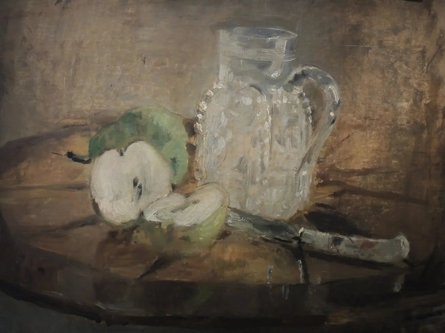 Cut Apple and Jug - Berthe Morisot