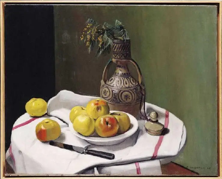 Apples and Moroccan vase - Félix Vallotton