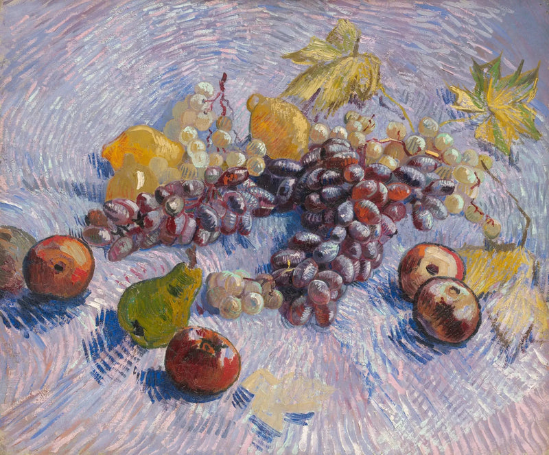 Apples, Pears, Lemon and Grapes - Vincent van Gogh