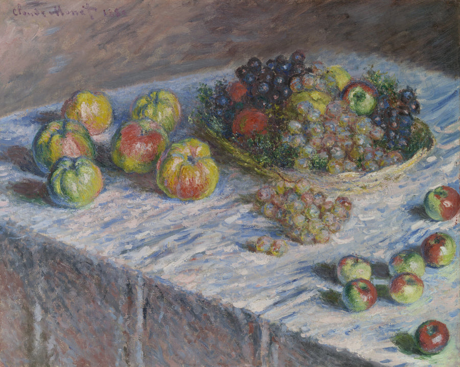Apples and Grapes - Claude Monet