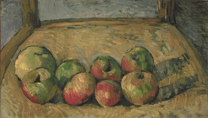 Apples on a Chair - Paul Cézanne