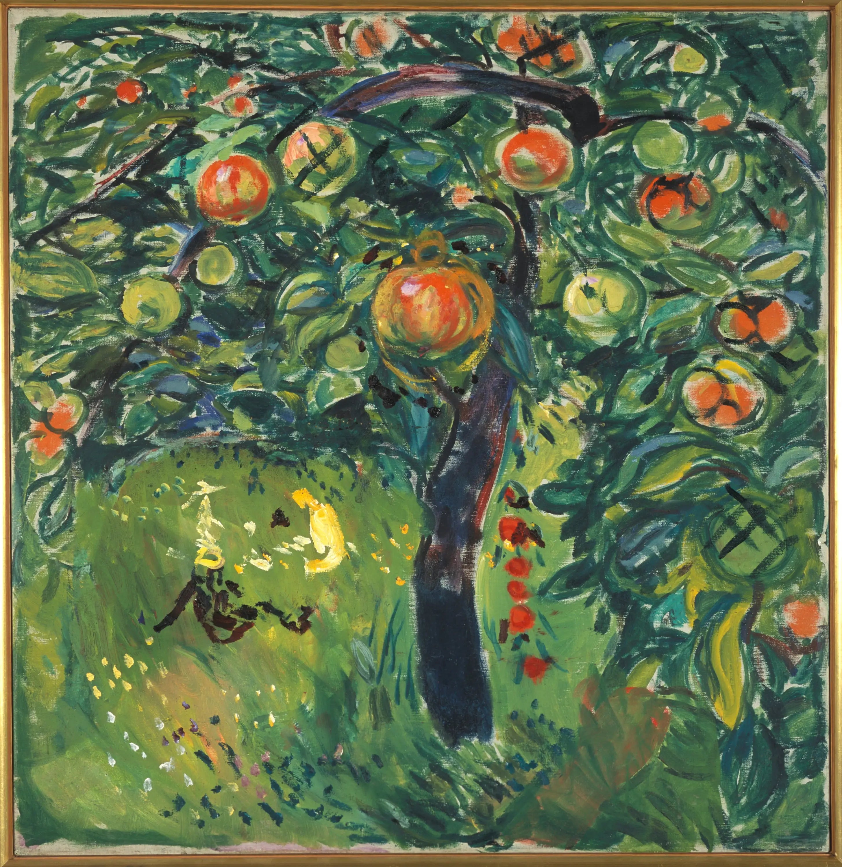 Reproduction du tableau « Pommier - Edvard Munch » par Alpha Reproduction en peinture à l’huile