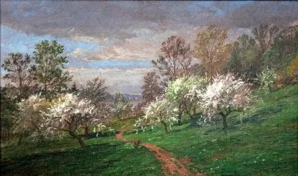 Flowering Apple Trees - Jasper Francis Cropsey