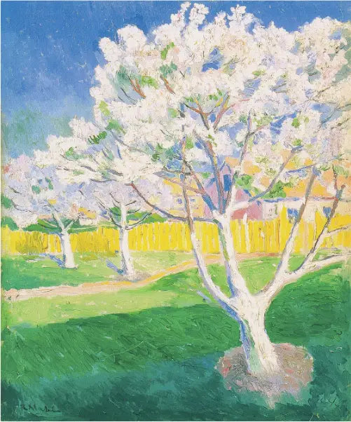 Flowering Apple Trees - Kazimir Malevich