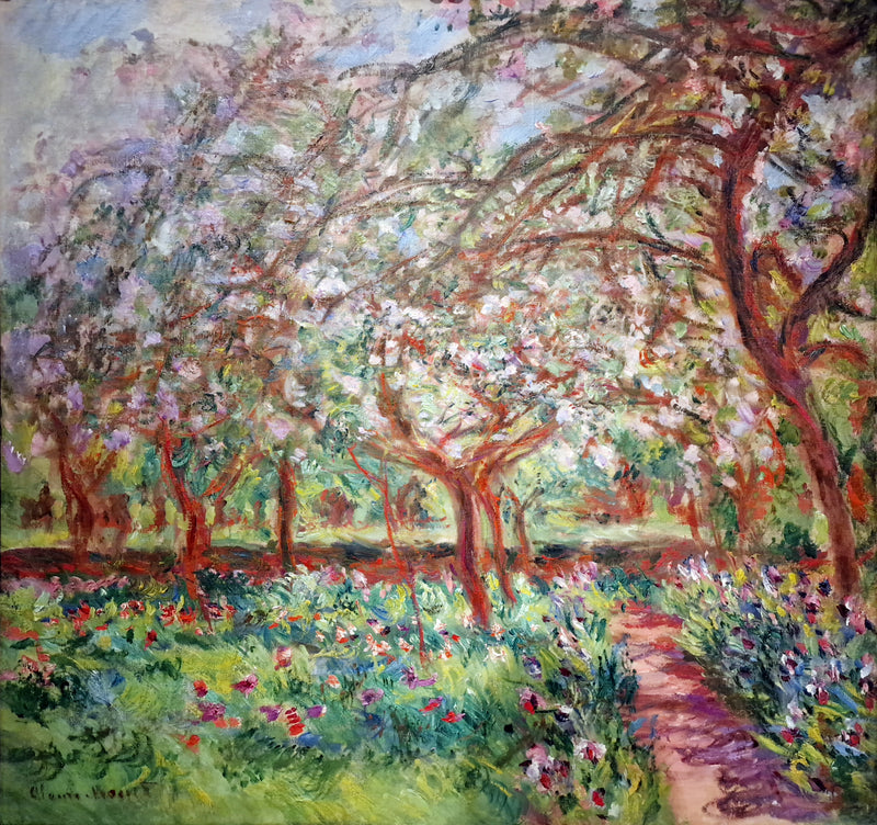 Apple Trees in Bloom - Claude Monet