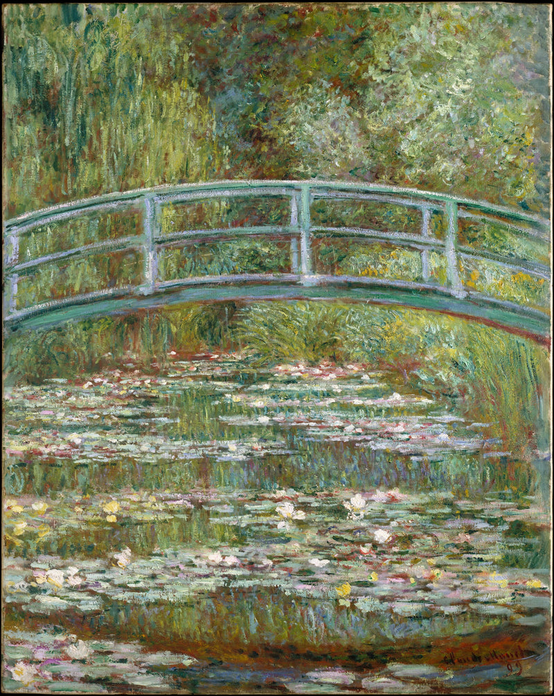 The Water Lily Pond - Claude Monet