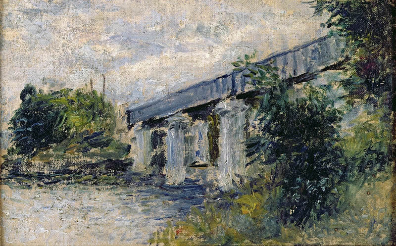 The Railway Bridge, Argenteuil W320 - Claude Monet
