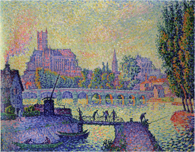 Bridge of Auxerre - Paul Signac