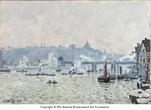 Charing Cross Bridge - Alfred Sisley
