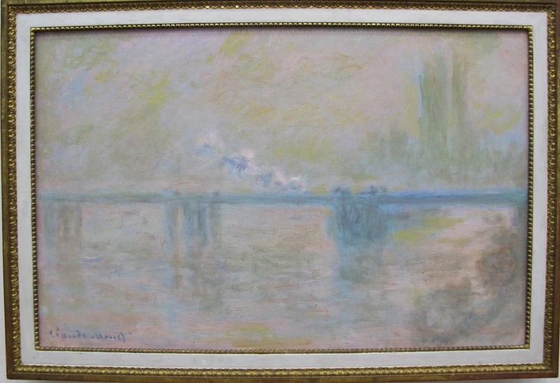 Charing Cross Bridge (overcast day), 1900 - Claude Monet