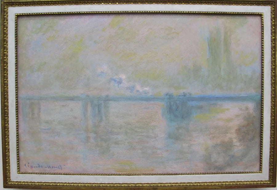 Charing Cross Bridge (overcast day), 1900 - Claude Monet
