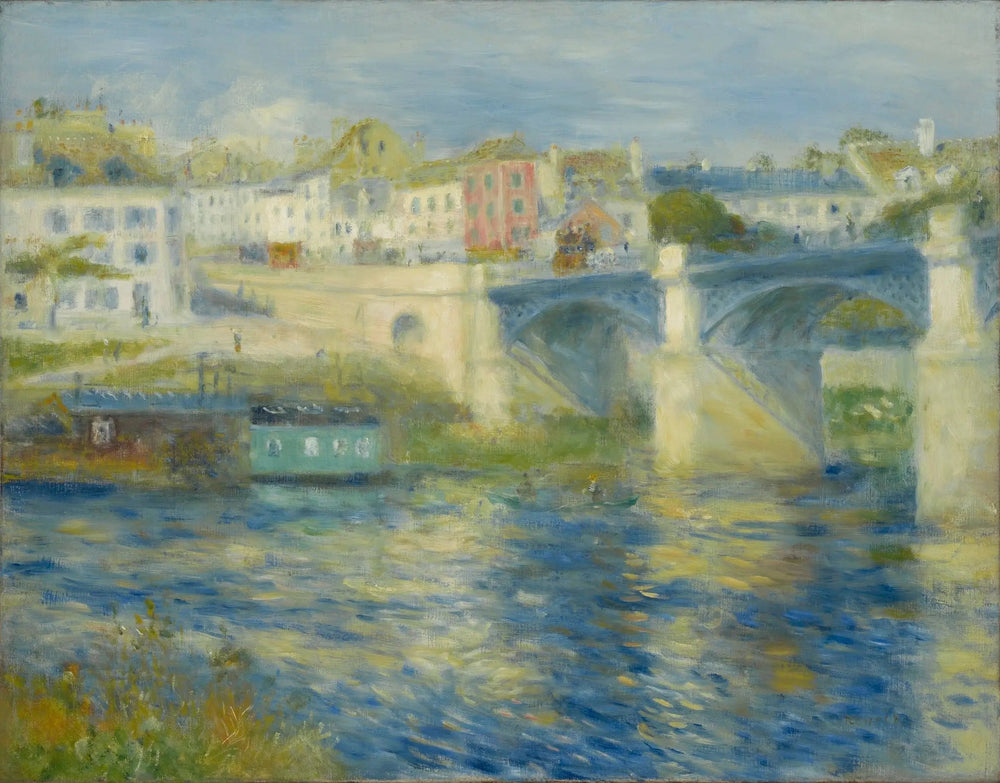 Pont de Chatou - Pierre-Auguste Renoir image 1 reproduction artisanale de tableau