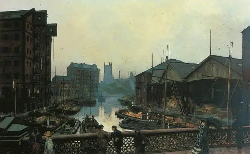 Leeds Bridge - John Atkinson Grimshaw