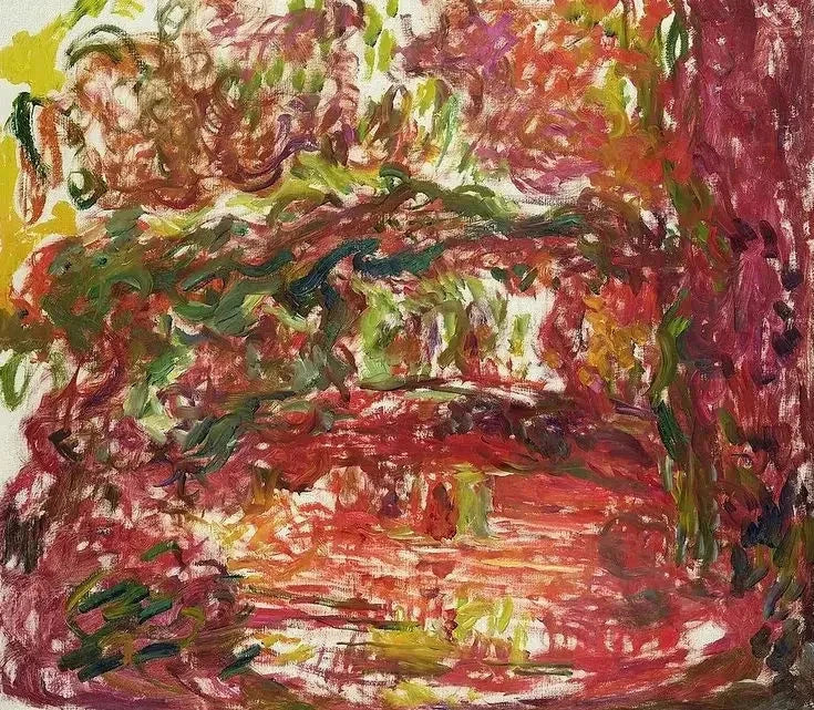 The Japanese Bridge - Claude Monet