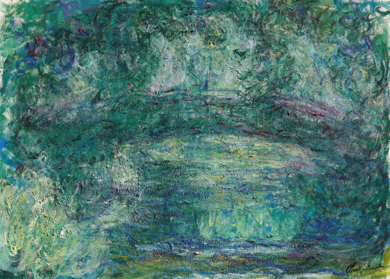 The Japanese Bridge - Claude Monet