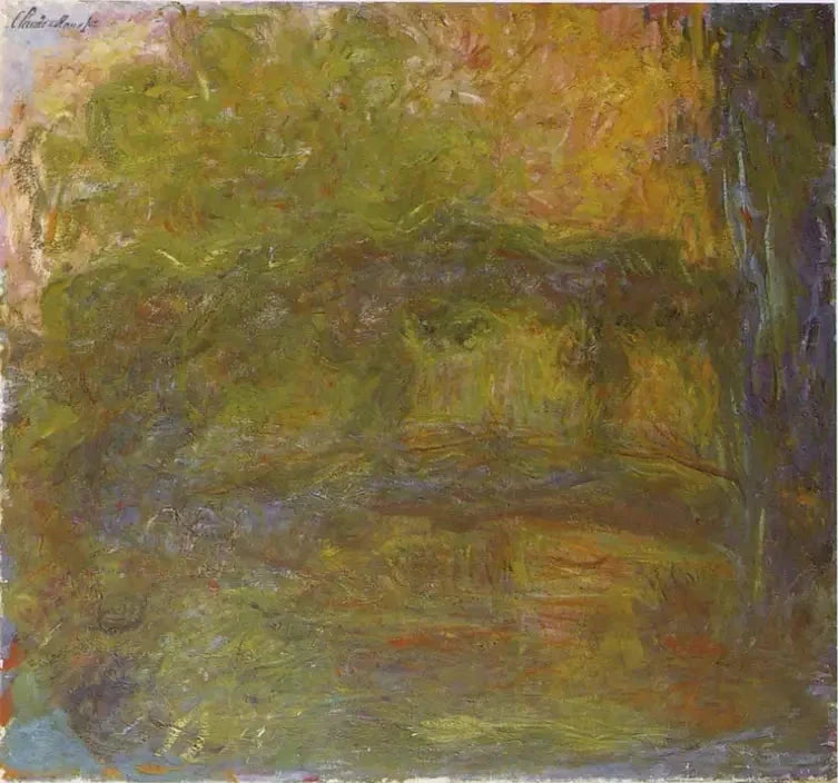 The Japanese Bridge - Claude Monet
