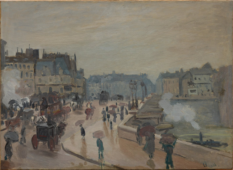 The Pont Neuf W193 - Claude Monet