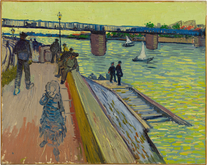 The Bridge at Trinquetaille - Vincent van Gogh
