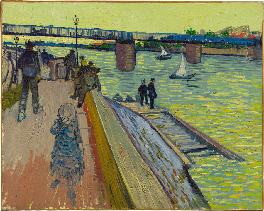 The Bridge at Trinquetaille - Vincent van Gogh