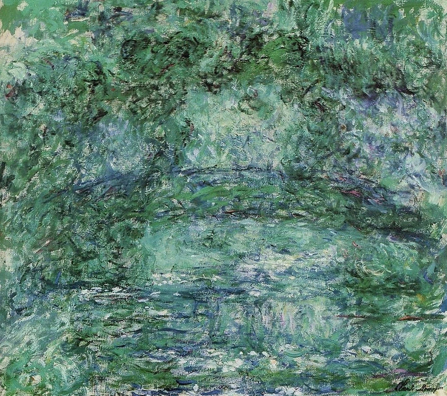 The Japanese Bridge (Japanese Bridge) - Claude Monet