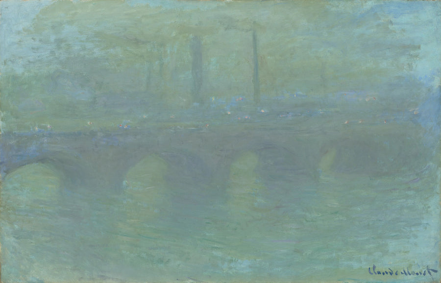 Waterloo Bridge, London, at Dusk - Claude Monet