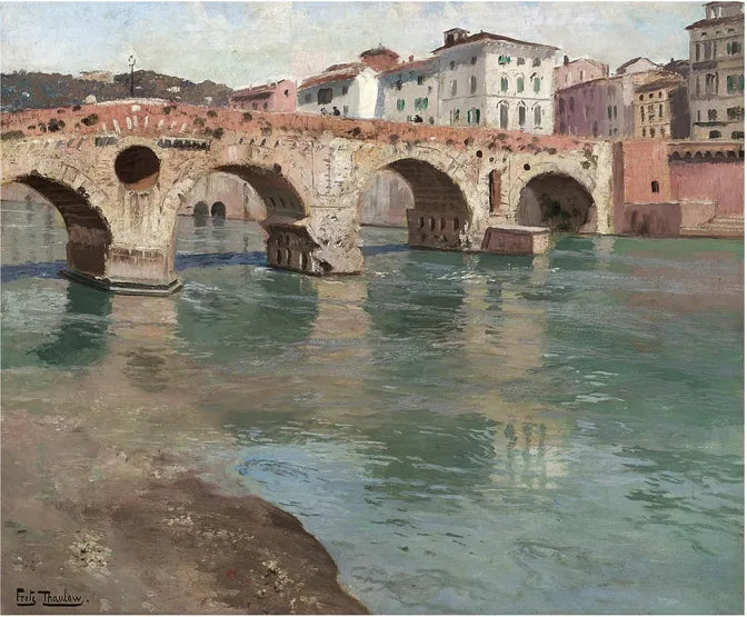 Ponte Pietra, Verona - Thaulow Fries