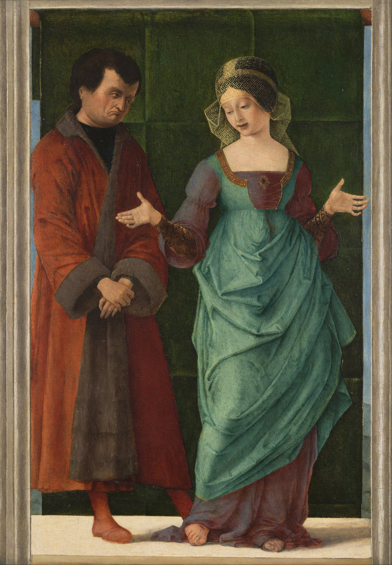 Porcia and Brutus - Ercole de’ Roberti