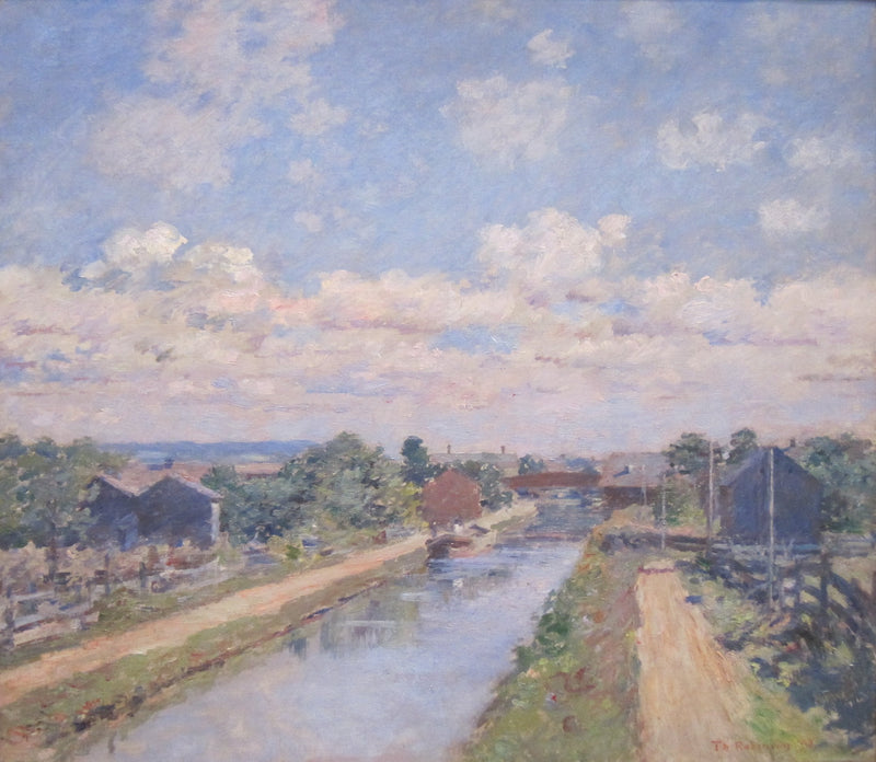 Port Ben, Delaware and Hudson Canal - Theodore Robinson