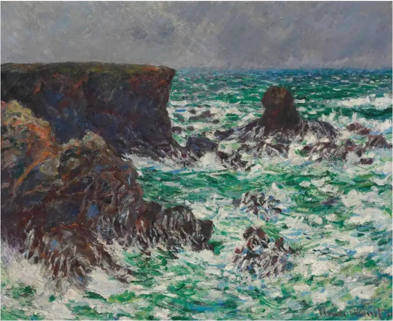 Port-Coton, The Lion - Claude Monet
