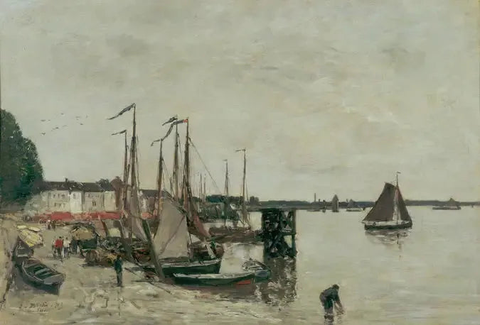 Port of Antwerp - Eugène Boudin