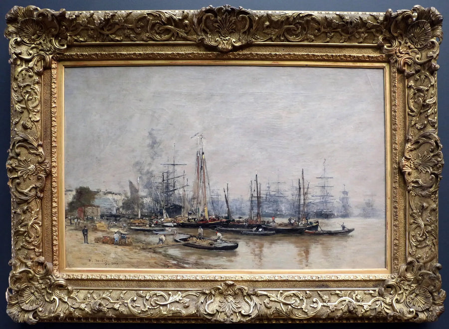 Port of Bordeaux - Eugène Boudin