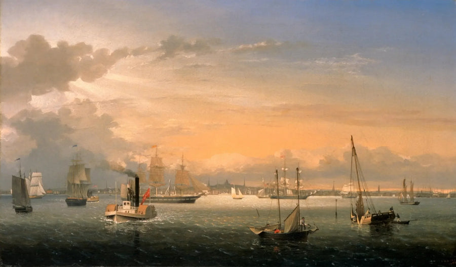 Boston Harbor - Fitz Henry Lane