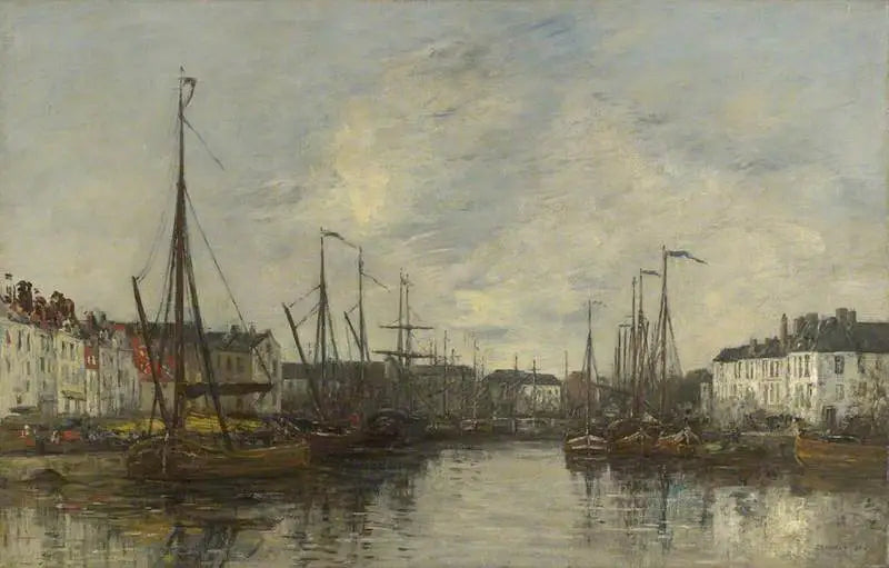 Port of Brussels - Eugène Boudin