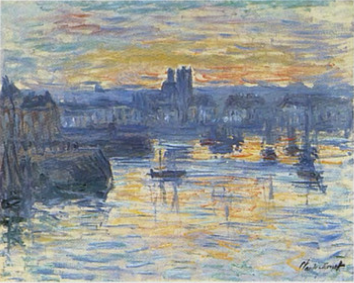 Reproduction du tableau « Port de Dieppe, le soir - Claude Monet » par Alpha Reproduction en peinture à l’huile