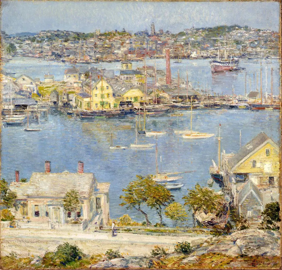 Gloucester Harbor - Childe Hassam
