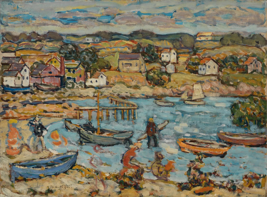 Port of Marblehead - Maurice Prendergast