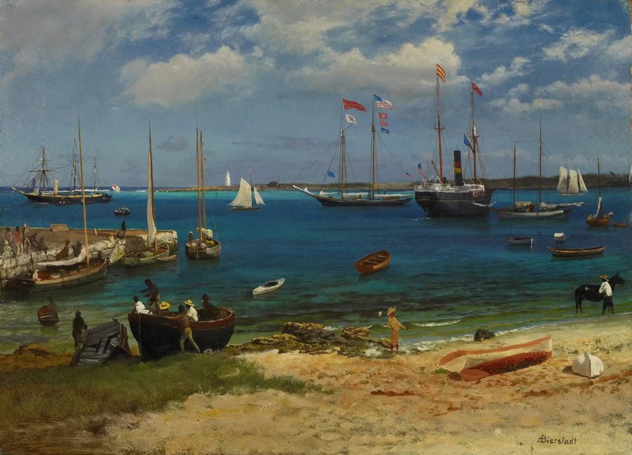 Port of Nassau - Albert Bierstadt