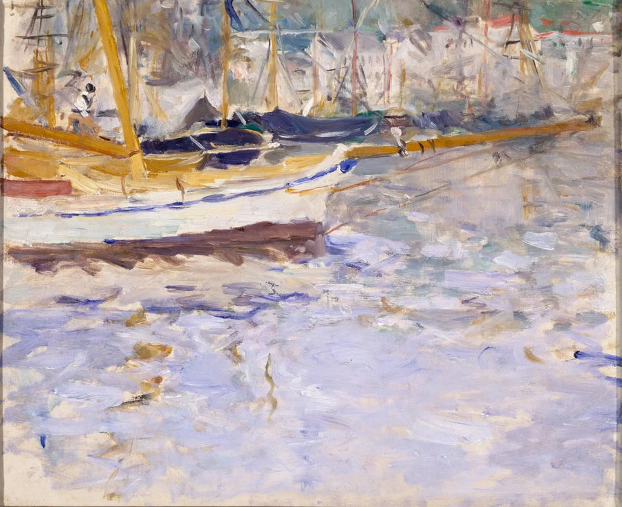 Port of Nice - Berthe Morisot