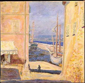 Port of Saint-Tropez - Pierre Bonnard