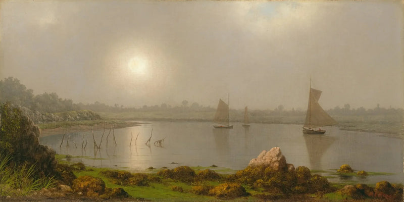 Port of York, Maine Coast - Martin Johnson Heade